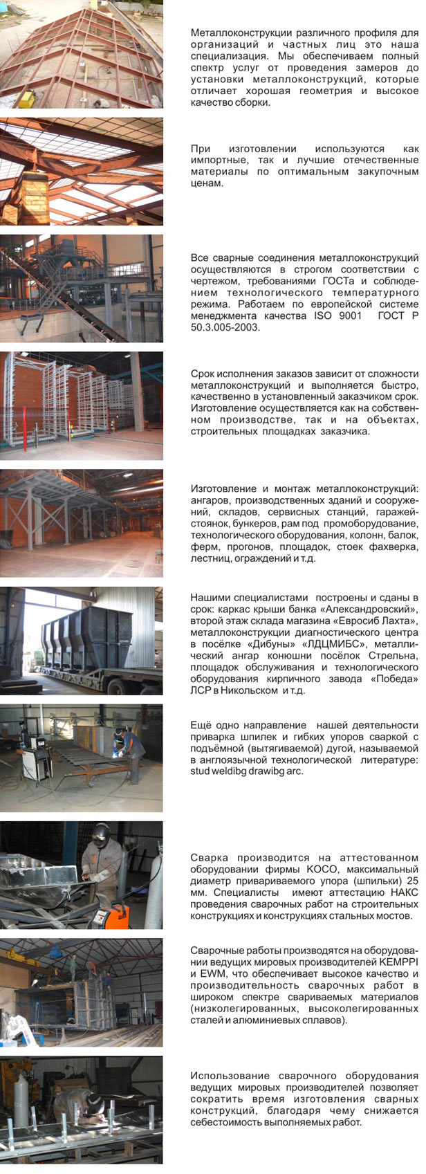 Металлоконструкции